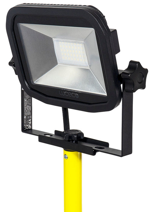 Luceco LSLTTW2181V Site 110V Twin Head Tripod Work Light 2x1800lm 2x22W - westbasedirect.com