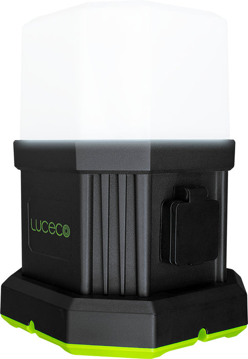 Luceco LWHOA70G65UK Herculous Open Area Worklight 7150lm 66W 6500K 1xUK Socket 3m Cable + UK Plug - westbasedirect.com