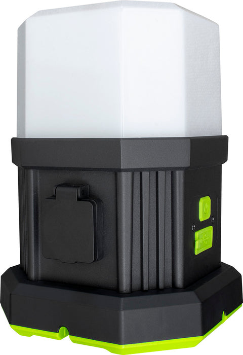 Luceco LWHOA70G65UK Herculous Open Area Worklight 7150lm 66W 6500K 1xUK Socket 3m Cable + UK Plug - westbasedirect.com