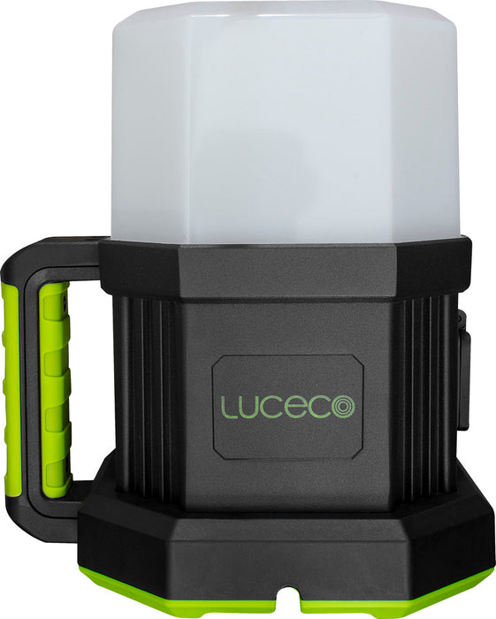 Luceco LWHOA70G65UK Herculous Open Area Worklight 7150lm 66W 6500K 1xUK Socket 3m Cable + UK Plug - westbasedirect.com