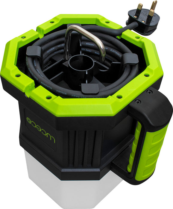 Luceco LWHOA70G65UK Herculous Open Area Worklight 7150lm 66W 6500K 1xUK Socket 3m Cable + UK Plug - westbasedirect.com