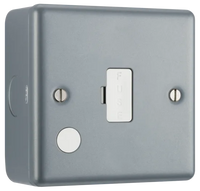BG MC552F Metal Clad 13A Fused Spur Unit + Flex Outlet