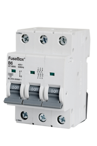 FuseBox MT10B063 6A 3P B Curve 10kA MCB