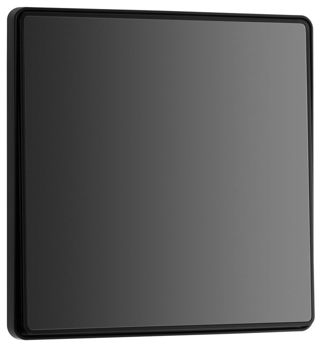 BG Evolve PCDBC13EB 20A 16AX 2 Way Single Intermediate Light Switch, Edge to Edge Rocker - Black Chrome (Black) - westbasedirect.com