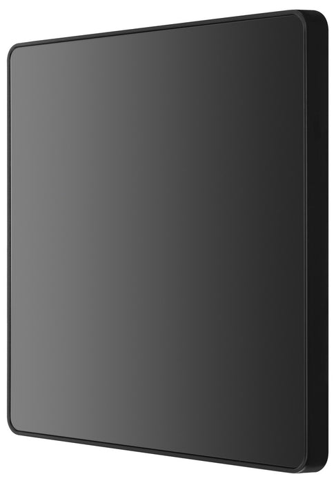 BG Evolve PCDBC94B Single Blank Plate - Black Chrome (Black) - westbasedirect.com