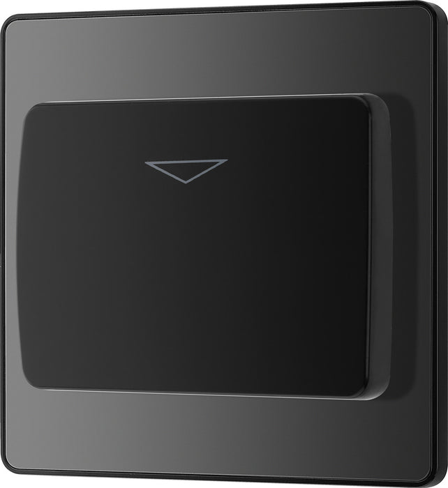 BG Evolve PCDBCKYCSB 20A 16A Hotel Key Card Switch - Black Chrome (Black) - westbasedirect.com