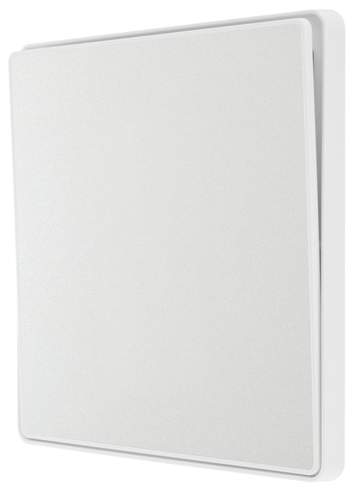 BG Evolve PCDCL12EW 20A 16AX 2 Way Single Light Switch, Edge to Edge Rocker - Pearlescent White (White) - westbasedirect.com