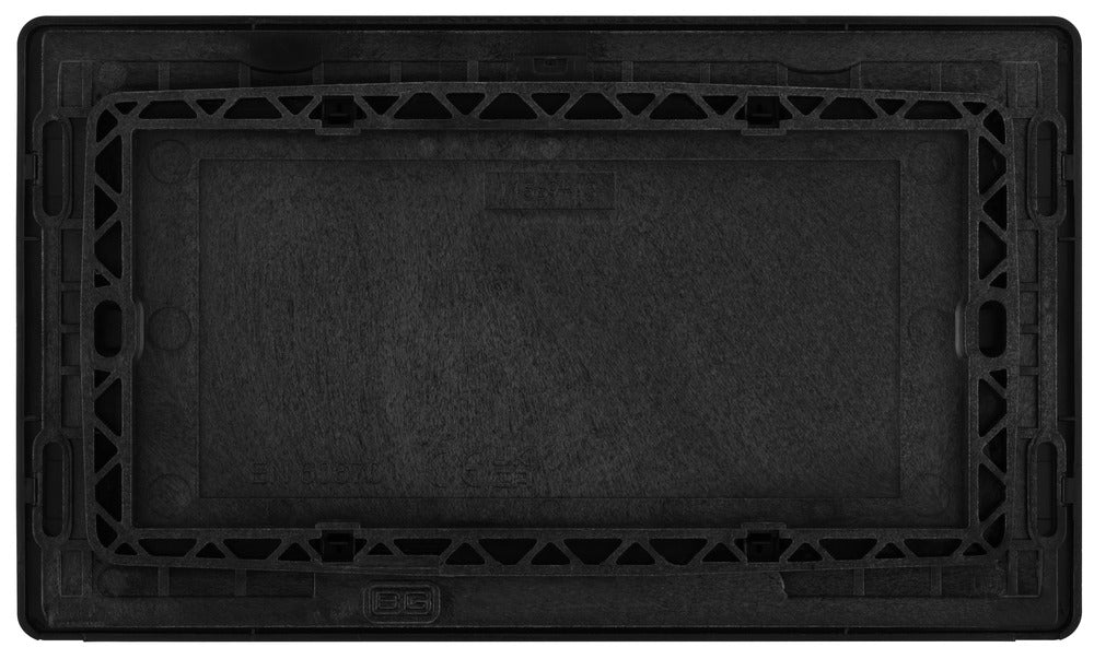 BG Evolve PCDCP95B Double Blank Plate - Polished Copper (Black) - westbasedirect.com