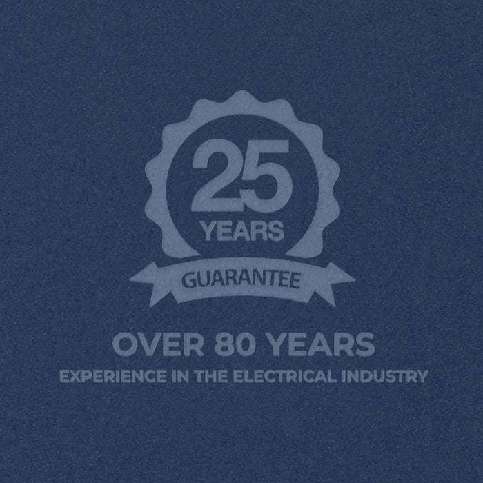 BG Evolve PCDDB13EB 20A 16AX 2 Way Single Intermediate Light Switch, Edge to Edge Rocker - Matt Blue (Black) - westbasedirect.com