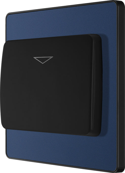 BG Evolve PCDDBKYCSB 20A 16A Hotel Key Card Switch - Matt Blue (Black) - westbasedirect.com