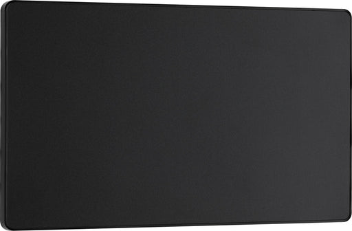 BG Evolve PCDMB95B Double Blank Plate - Matt Black (Black) - westbasedirect.com