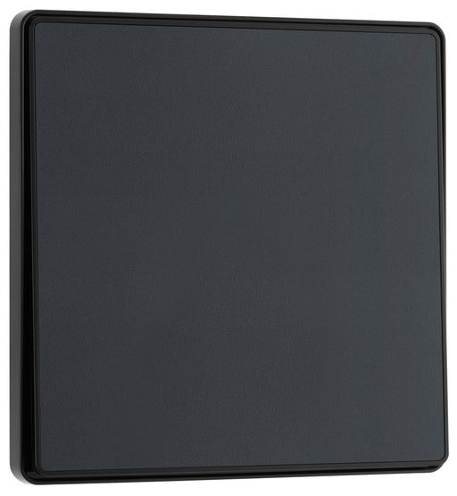 BG Evolve PCDMG12EB 20A 16AX 2 Way Single Light Switch, Edge to Edge Rocker - Matt Grey (Black) - westbasedirect.com