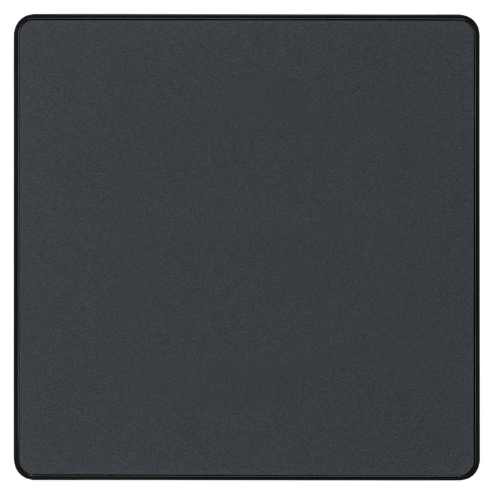 BG Evolve PCDMG94B Single Blank Plate - Matt Grey (Black) - westbasedirect.com