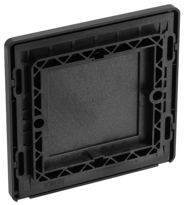 BG Evolve PCDMG94B Single Blank Plate - Matt Grey (Black) - westbasedirect.com