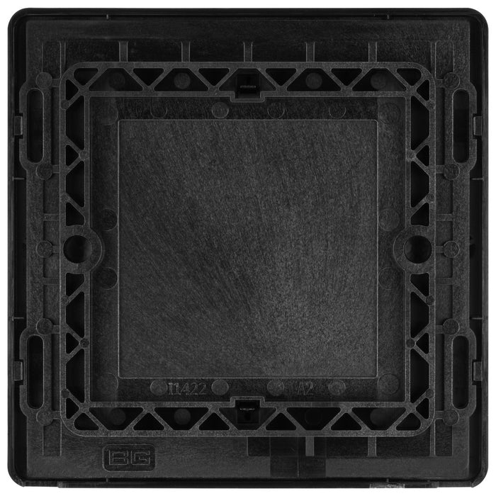 BG Evolve PCDMG94B Single Blank Plate - Matt Grey (Black) - westbasedirect.com