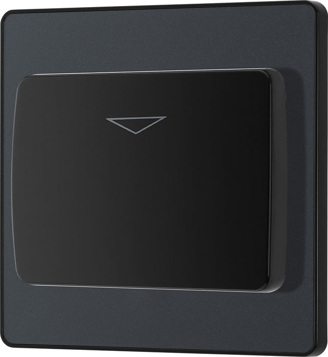 BG Evolve PCDMGKYCSB 20A 16A Hotel Key Card Switch - Matt Grey (Black) - westbasedirect.com