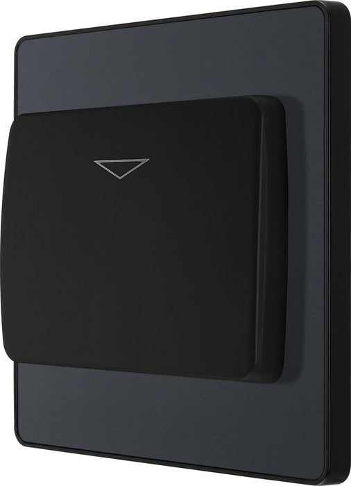 BG Evolve PCDMGKYCSB 20A 16A Hotel Key Card Switch - Matt Grey (Black) - westbasedirect.com