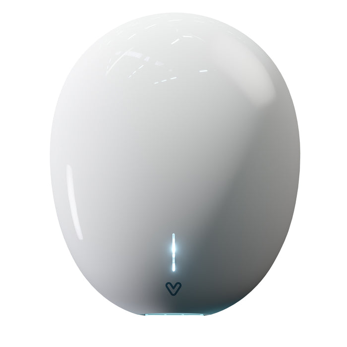 Velair EHDPPW001 Pebble Hand Dryer White (H13 Media iFilter included) - westbasedirect.com