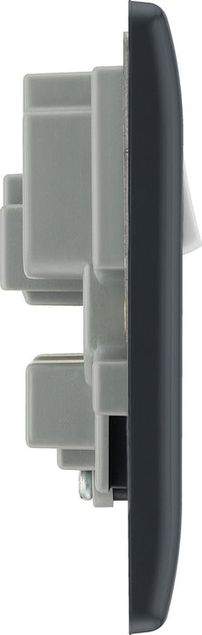 BG Part M PM22DPOB 13A DP Double Socket + Outboard Rockers - westbasedirect.com