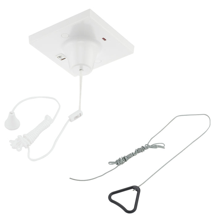 BG Part M PM803GR 45A DP + Neon Ceiling Switch, Grey Cord & Bangle - westbasedirect.com