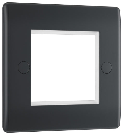 BG Part M PMEMS2 Twin Euro Module Faceplate - westbasedirect.com