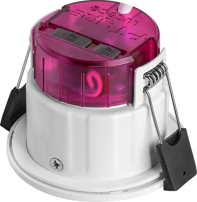 Luceco PTA6WD2W FType Elite 4W/6W 690Lm Power Change & CCT Change 3000K/4000K Dim2Warm IP20 White - Adjustable - westbasedirect.com