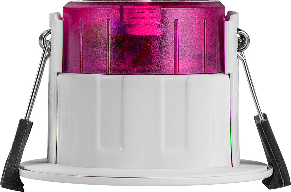 Luceco PTF6WCCT/10 FType Elite 4W/6W 750Lm Power Change & 4 Colour CCT 2700K/3000K/4000K/6000K Dimmable IP65 White - Flat (10 Pack) - westbasedirect.com