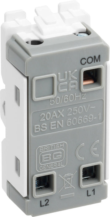 BG RAB12 Nexus Grid 20A SP 2-Way - Antique Brass - westbasedirect.com