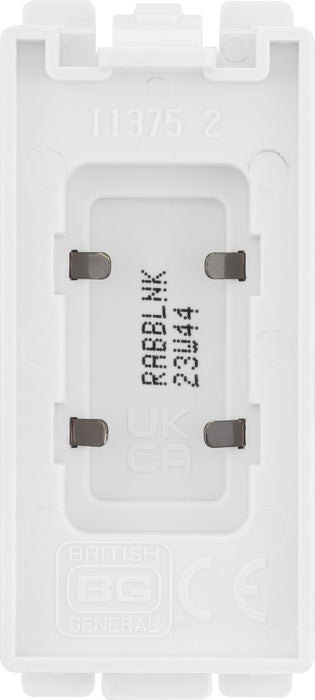 BG RABBLNK Nexus Grid Blank Module - Antique Brass - westbasedirect.com