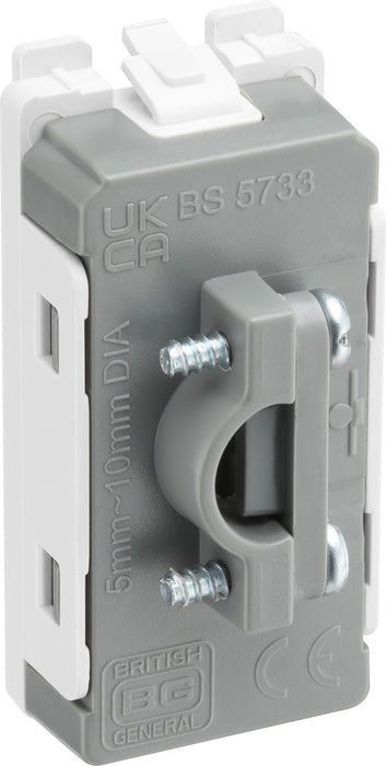 BG RABFLEX Nexus Grid Flex Outlet (up to 10mm) - Antique Brass - westbasedirect.com