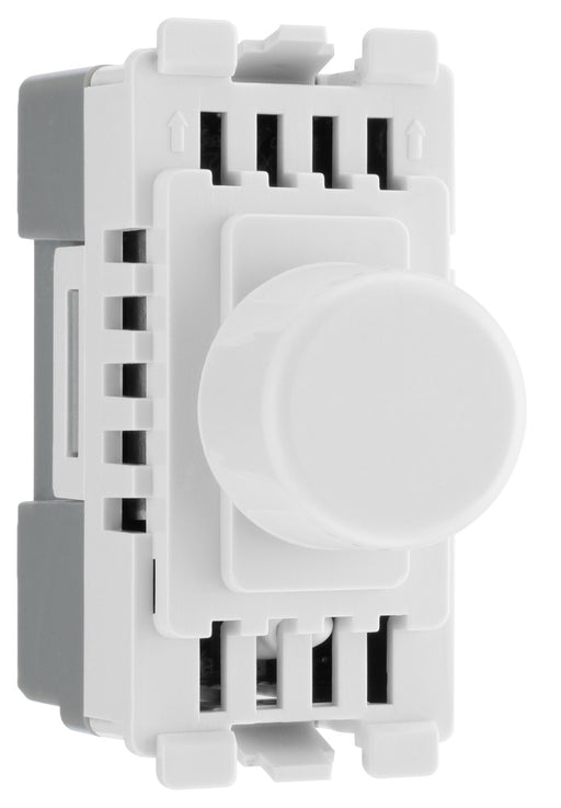 BG RDLT Nexus Grid 2-Way Intelligent Dual Mode Dimmer Module - White - westbasedirect.com