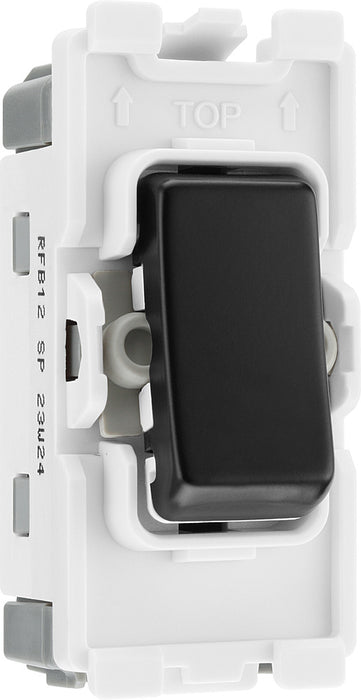 BG RFB12 Nexus Grid 20A SP 2-Way - Matt Black - westbasedirect.com