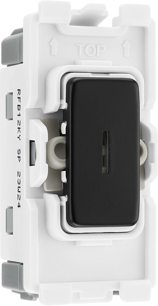 BG RFB12KY Nexus Grid 20A Secret Key SP 2-Way - Matt Black - westbasedirect.com