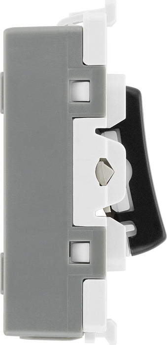 BG RFB15 Nexus Grid 20A Triple Pole Fan Isolator - Matt Black - westbasedirect.com