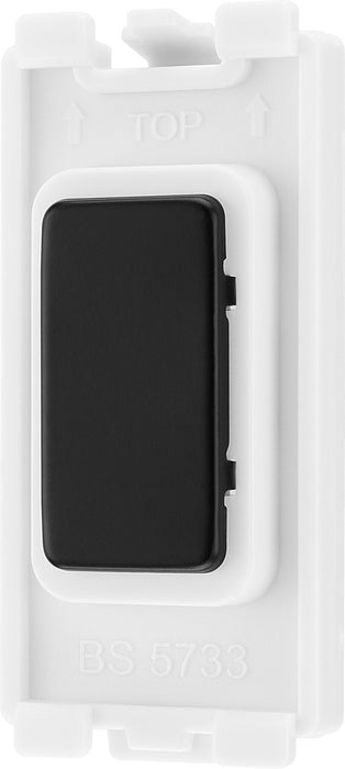 BG RFBBLNK Nexus Grid Blank Module - Matt Black - westbasedirect.com
