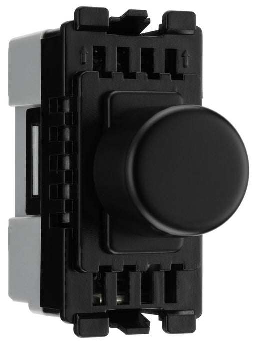 BG RFBDLT Nexus Grid 2-Way Intelligent Dual Mode Dimmer Module - Matt Black - westbasedirect.com
