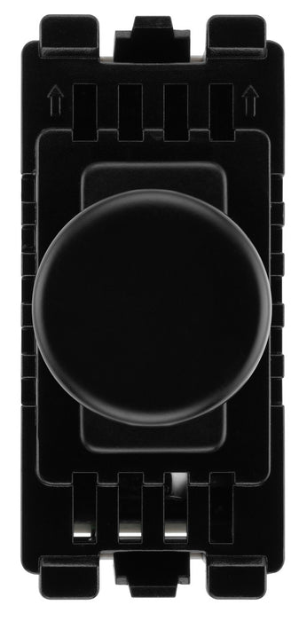 BG RFBDLT Nexus Grid 2-Way Intelligent Dual Mode Dimmer Module - Matt Black - westbasedirect.com