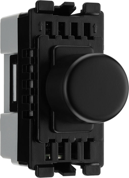 BG RFBDTR Nexus Grid Dimmer 2-Way 200W Trailing Edge - Matt Black - westbasedirect.com