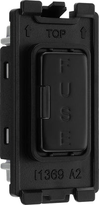 BG RFBFUSE Nexus Grid Fuse Holder - Matt Black