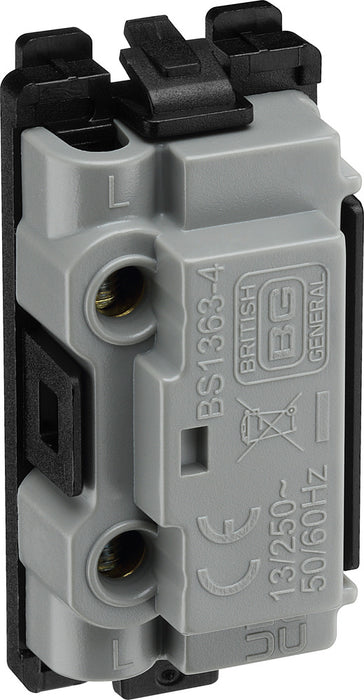BG RFBFUSE Nexus Grid Fuse Holder - Matt Black - westbasedirect.com