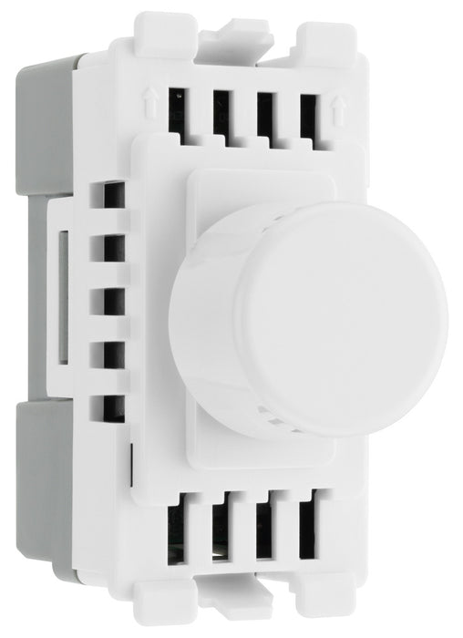 BG Evolve RPCDWDLT Grid 2-Way Intelligent Dual Mode Dimmer Module - White - westbasedirect.com