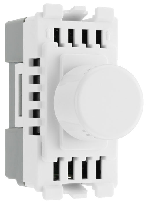 BG Evolve RPCDWDLT Grid 2-Way Intelligent Dual Mode Dimmer Module - White - westbasedirect.com