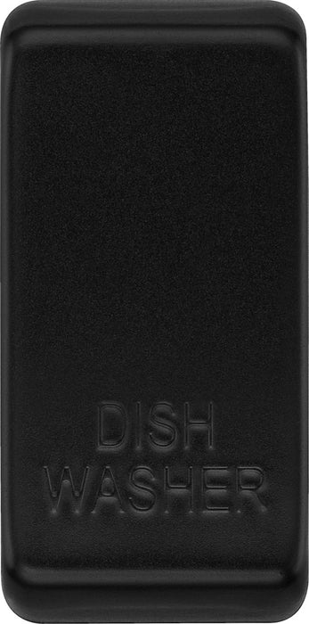 BG RRDWFB Nexus Grid Rocker Embossed (DISH WASHER) - Matt Black - westbasedirect.com