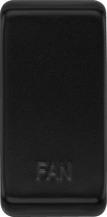 BG RRFNFB Nexus Grid Rocker Embossed (FAN) - Matt Black - westbasedirect.com