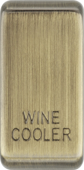 BG RRWCAB Nexus Grid Rocker Embossed (WINE COOLER) - Antique Brass - westbasedirect.com