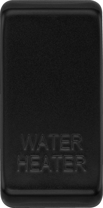 BG RRWHFB Nexus Grid Rocker Embossed (WATER HEATER) - Matt Black - westbasedirect.com