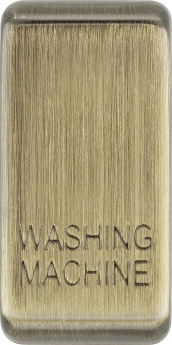 BG RRWMAB Nexus Grid Rocker Embossed (WASHING MACHINE) - Antique Brass - westbasedirect.com