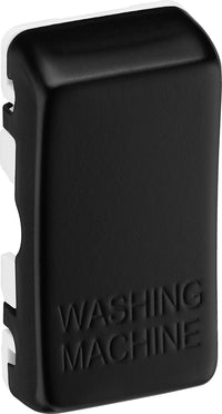 BG RRWMFB Nexus Grid Rocker Embossed (WASHING MACHINE) - Matt Black