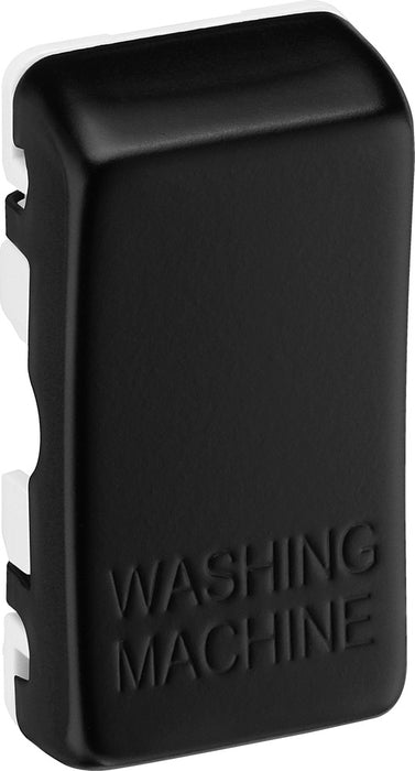 BG RRWMFB Nexus Grid Rocker Embossed (WASHING MACHINE) - Matt Black - westbasedirect.com