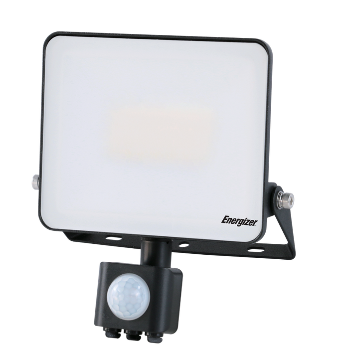 Energizer S10932 30W 3600lm LED Floodlight PIR Daylight 6500K - westbasedirect.com